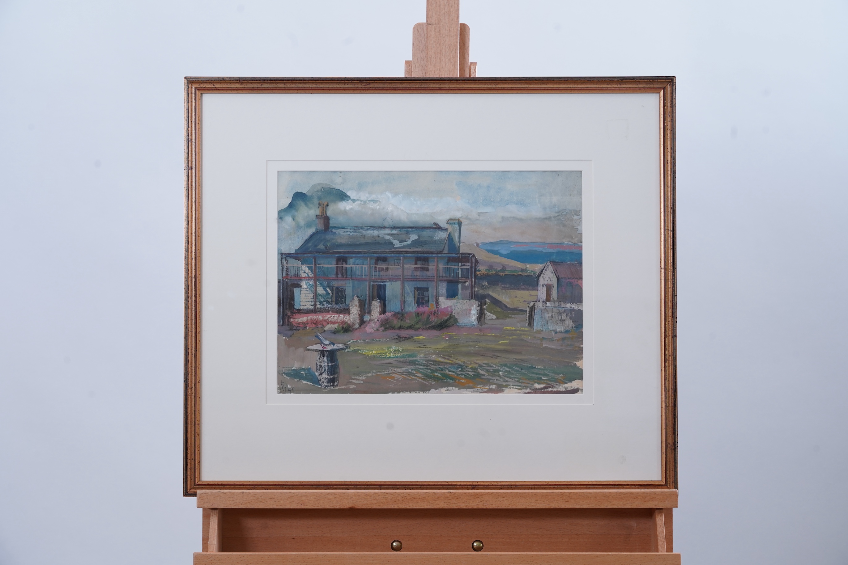 Ray Howard-Jones, 1903-1996, 'Nr Llangorse Lake'